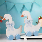 2 Pcs Silly Goose Table Centerpieces One Silly Goose Baby Shower Decor by Yousoontic
