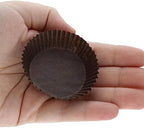 CybrTrayd No.9D Glassine Paper Approximately 5,000 Pieces – 1-3/4” Base, 1” Wall Candy Cups, Brown - Image 5