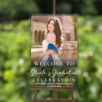 Personalized Graduation Yard Sign with Photo, Custom Class of 2026 Graduation Sign for Outdoor Lawn Decor, Clear Acrylic or Frosted, Waterproof Display with Modern Photo Design - Image 5