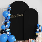 Wokceer Wedding Arch Backdrop Stand and Cover Set of 2,Arch and Black Cover - Image 5