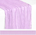 30 Pack Lilac Purple Cheesecloth Table Runner 17x108 Inches Boho Home Decor by Showgeous