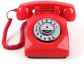 Audio Guest Book Wedding Phone, Retro Audio Guestbook (Red) by FESTRING