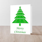 CafePress Tennis Court Christmas Greeting Card (20-pack), Note Card with Blank Inside, Birthday Card Matte - Image 4