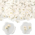 Qilery 100 Pcs Wax Seal Stickers Baby's Breath Floral Wedding Seals, White by Qilery