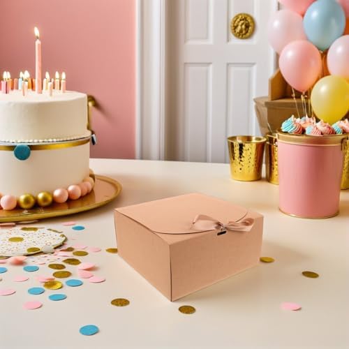 Halloween Season 10pcs Paper Bridesmaid Keepsake Box with Lids for Wedding - Image 6