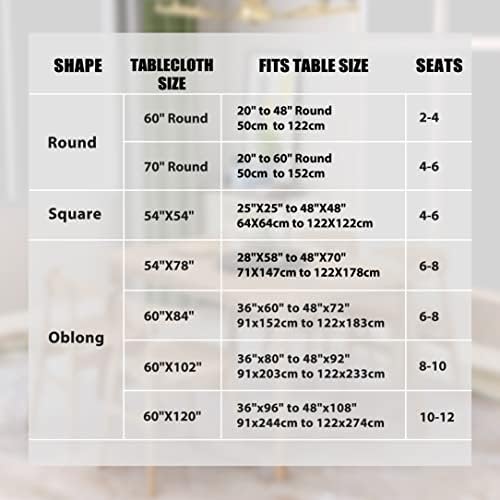 sancua 2 Pack Navy Tablecloths 60x120 Inch for 8 Feet Rectangle Tables - Image 7