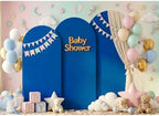 6,6.6,7.2FT Arch Backdrop Stand and Cover Set (Royal Blue) - Image 5
