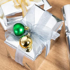 RUSPEPA Silver Metallic Wrapping Paper - Solid Color Paper Perfect for Wedding, Birthday, Christmas, Baby Shower - 30 Inches x 100 Feet - Image 3
