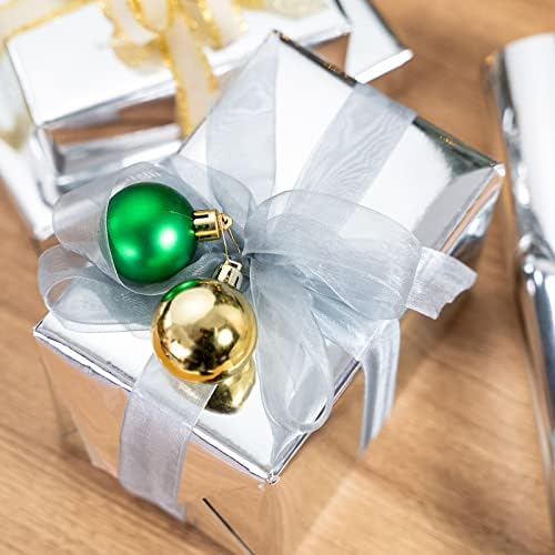 RUSPEPA Silver Metallic Wrapping Paper - Solid Color Paper Perfect for Wedding, Birthday, Christmas, Baby Shower - 30 Inches x 100 Feet - Image 3