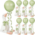 Chunful 6 Set Sage Green One Silly Goose 1st Birthday Decoration 11.8 Inch by Chunful