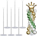 Balloon Arch Kit Balloon stand - Set of 6 Adjustable 7 Feet Balloon Arch Stands with Bases for Floor, Tall Balloon Tower Pillar Assembly Kit for Birthday, Party Decorations by Unknown