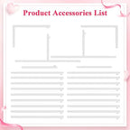 Wokceer Square Wedding Arch Backdrop Stand White Metal Arch 7.2FT x 6.6FT - Image 5