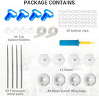 Adjustable Balloon Arch Stand Kit with Sturdy Hexagon Base - Image 4