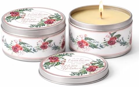 Majestic Zen Floral Scented Candles, Set of 9 for Baby Shower Party Favors and Gender Reveal Parties by MajesticZen