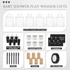 Nuogo 6 Sets New Parent Shower Prizes, Black Color, Classic Style - Image 2