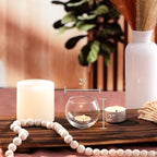 24 Pcs Clear Candle Holders for Table Centerpieces- Small Glass Votive Candle Holders for Standard Tealights, Wedding, Bridal Shower, Birthday Party Table Decorations - Image 2