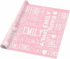 AOFUN Wrapping Paper One Roll Custom Name Wrapping Paper Custom Name Gift Wrapping Paper Fashion Birthday Gift Funny Gift Bags For Adults 3 Rolls 58" x 23" - Image 5
