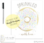 Donut Theme Baby Sprinkle Guest Sign in Poster, 11x14 Inch - Image 3