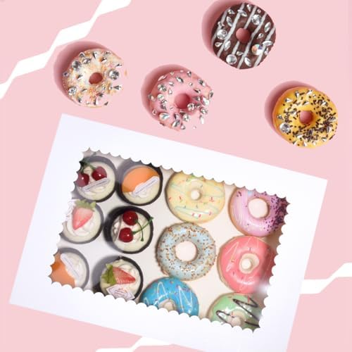 14x10x4 Inches 10 Pack Cake Boxes with Cake Boards - Image 5