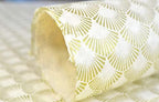 Kathmandu Valley Co. Handmade Lokta Decorative Wrapping Paper, Golden Fan by KathmanduValleyCo