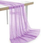Pack of 15 Yard Chiffon Drapery Fabric, 60" Wide, Multiuse - Orchid by MDS