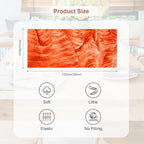 6 Pack Orange Cheesecloth Table Runner 35x120 Inch 10Ft Rustic Gauze Cheese Cloth Table Runner Sheer Cheesecloth Table Runners for Wedding Party Bridal Shower Decoration - Image 4
