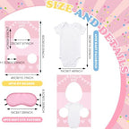 Shyyween 6 Sets Baby Shower Game Feed the Baby Blue Pink Gender Reveal Game - Image 2