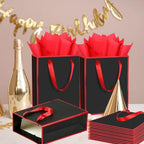 Epoesch 36 Pack Gift Bags with Handles & 36 Tissue Papers – 8x5x10 Inches - Image 7