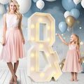 Ledido Easy-Assemble 4FT Marquee Light Up Letter, Large Lighted Letter & by Ledido