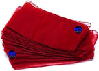 MDS Pack of 100 Organza Chair Sashes for Wedding & Event Décor – Maroon - Image 4