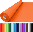 Vanhench 36" x 2400" (200') Orange Wrapping Paper Roll, Solid Color Art Kraft Paper Roll for Halloween Wrapping Birthday Bouquet Flower Crafts Packing Poster Bulletin Board Construction by Vanhench