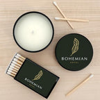 Custom Candles, Personalized Candles - 10 Quantity - $2.95 Each - Bulk Candles Promotional Product/Bulk with Your Logo/Customized (Set of 10) (Black Tin), 9512000-CORP - Image 2