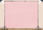 Soft Pink Blush Subtle Honeycomb Woven Texture Backdrop Pastel Rose Background Baby Shower Gender Reveal Bridal Party Decorations Newborn Portrait Photo Studio Props 9X6ft Fabric - Image 3