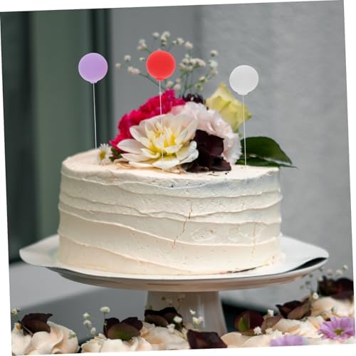 150pcs Adorable Cake Balloons Toppers Rainbow Cupcake Decorations for Birthday Wedding Shower and Party Celebrations - Image 4