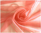 60 Yard Organza Fabric 44" Wide for Wedding Event Décor - Light Orange - Image 4
