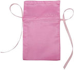 Darling Souvenir 50 Satin Drawstring Gift Pouch Small Wedding Party Favors Bag - 8" x 10" inches Baby Shower Thank You Pouches- Baby Pink - Image 2