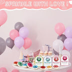 Engrowtic 30 Sets Sprinkled with Love Donut Balls Baby Shower Favors - Image 6