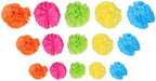YARNOW 15pcs Tissue Paper Pom Poms - Tissue Paper Flowers for Fiesta Parties, Baby Shower, Birthday Decorations - 8, 10, 12, Inch Party Decor by YARNOW