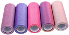 Operitacx 5 Rolls Rainbow Gradient Gauze Ribbon for Wrapping Decorative Tulle for DIY Crafts Floral Packaging Baby Showers and Special Events by Operitacx