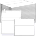 SATINIOR 300 Pieces Invitation Envelopes V Flap,A9,White by SATINIOR