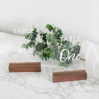 20 Pack Clear Acrylic Blank Signs for Table Numbers, 5x7 Inch Clear Acrylic Blank Sheet Sign 1/8 inch Thick, Use for DIY Wedding Table Signs Display Party Events - Image 5
