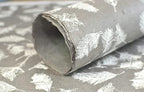 Kathmandu Valley Co. Handmade Lokta Decorative Wrapping Paper, Grey Feather by KathmanduValleyCo