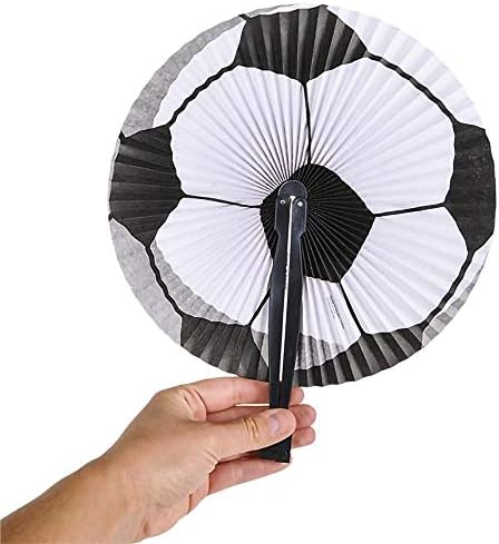 ArtCreativity 10 Inch Handheld Foldable Paper Fans for Kids, 48 Bulk Pack - Image 4