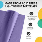 Party Solids Purple Tissue Paper for Gift Bags 15" X 20" 480 Sheets - Image 3