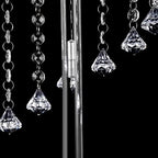 10PCS Wedding Flower Stand, Crystal Column Vases Rack for Birthday Party Decoration Garden Tall Flower Frame Holder for Balloon Decor Road Leads Christmas Gift 7.87*7.87*31.5In - Image 7