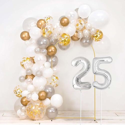 6FT Gold Metal Arch Backdrop Stand, Square Balloon Arch Stand Wedding Frame for Birthday Party, Baby Shower, and Ceremony Decoration - Image 5