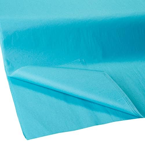 Jillson Roberts Bulk 20 x 30 Inches Recycled Tissue, Aqua, 480 Unfolded Sheets (BFT44) by JILLSONROBERTS