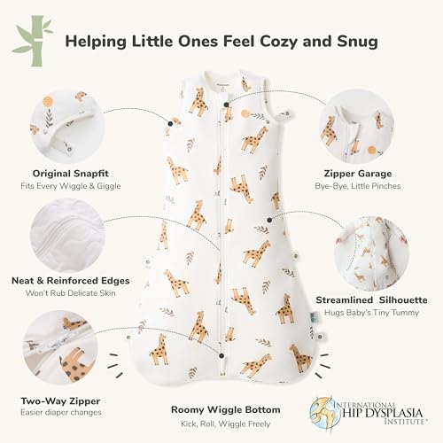 Momcozy Sleep Sack for Baby 6–12 Months, 1.5 TOG Baby Wearable Blanket - Image 2