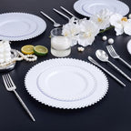 Supernal 360pc Silver Plastic Silverware, Heavy Duty Disposable Utensils - Image 3
