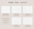 Personalized Luxe Photo Guest Book (Design 4) – 11.5 x 8.5" Minimal Aesthetics, Screw Bound with Custom Leaf Hardcover & Photo + Lined or Blank Pages - Wedding, Baby Shower, Anniversary - Image 3